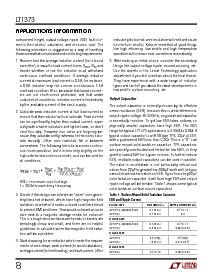 浏览型号LT1373IN8的Datasheet PDF文件第8页