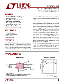 浏览型号LT1376HV的Datasheet PDF文件第1页