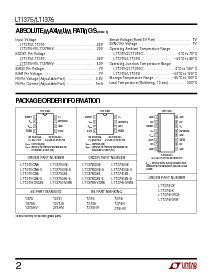 浏览型号LT1376CS的Datasheet PDF文件第2页