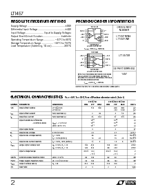 浏览型号LT1457ACN8的Datasheet PDF文件第2页