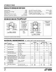 浏览型号LT1462CS8的Datasheet PDF文件第2页