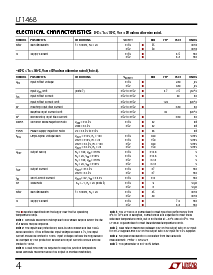 浏览型号LT1468IN8的Datasheet PDF文件第4页