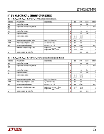 浏览型号LT1493CS的Datasheet PDF文件第5页