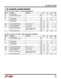 浏览型号LT1492CS8的Datasheet PDF文件第5页