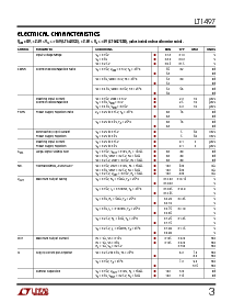 浏览型号LT1497的Datasheet PDF文件第3页