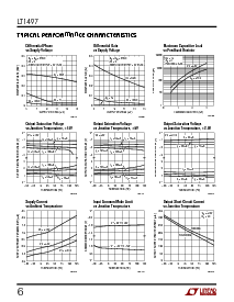浏览型号LT1497的Datasheet PDF文件第6页