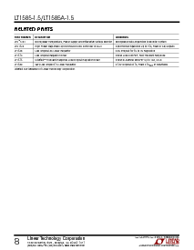 浏览型号LT1585CM-1.5的Datasheet PDF文件第8页