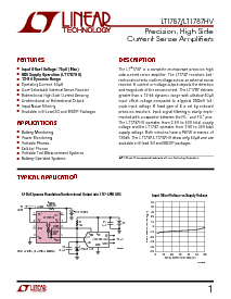 浏览型号LT1787CS8的Datasheet PDF文件第1页