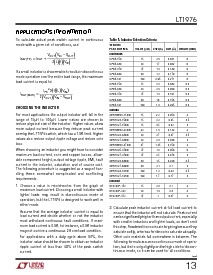 浏览型号LT1976IFE的Datasheet PDF文件第13页