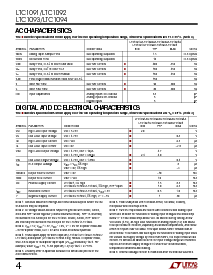 浏览型号LTC1094ACN的Datasheet PDF文件第4页