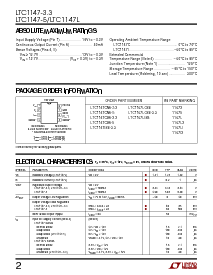 浏览型号LTC1147LCS8-3.3的Datasheet PDF文件第2页