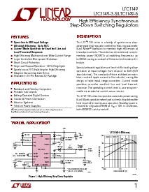 浏览型号LTC1149CS-3.3的Datasheet PDF文件第1页