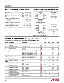 浏览型号LTC1257IS8的Datasheet PDF文件第2页