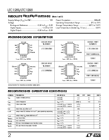 浏览型号LTC1288CN8的Datasheet PDF文件第2页