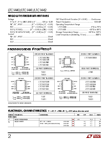 浏览型号LTC1440CS8的Datasheet PDF文件第2页