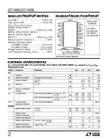 浏览型号LTC1458CSW的Datasheet PDF文件第2页