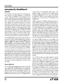 浏览型号LTC1504CS8-3.3的Datasheet PDF文件第6页
