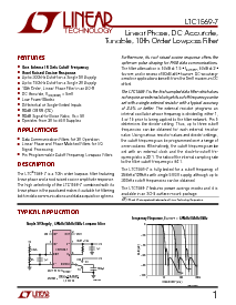 浏览型号LTC1569CS8-7的Datasheet PDF文件第1页