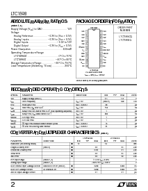 浏览型号LTC1598IG的Datasheet PDF文件第2页