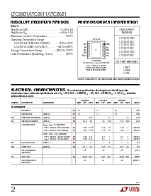 浏览型号LTC2601CDD的Datasheet PDF文件第2页