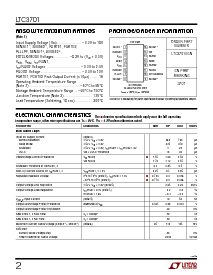 浏览型号LTC3701EGN的Datasheet PDF文件第2页
