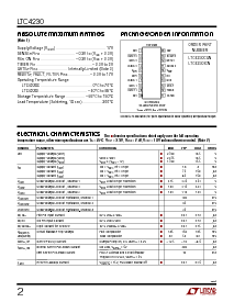 浏览型号LTC4230CGN的Datasheet PDF文件第2页