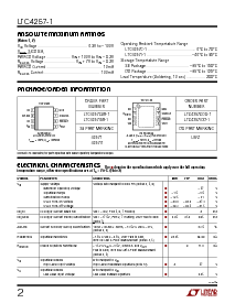 浏览型号LTC4257CDD-1的Datasheet PDF文件第2页
