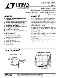 浏览型号LTC5532ES6的Datasheet PDF文件第1页