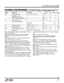 浏览型号LTC6241HVCS8的Datasheet PDF文件第7页
