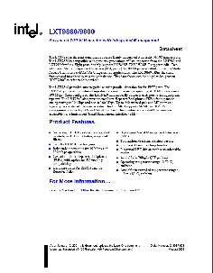 浏览型号LXT9860的Datasheet PDF文件第1页