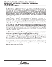 浏览型号TMS320LF2402A的Datasheet PDF文件第4页