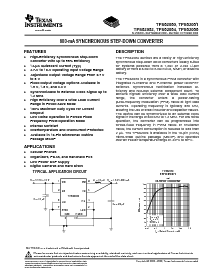 浏览型号TPS62050的Datasheet PDF文件第1页