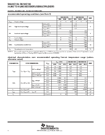 浏览型号SN74HC138DRE4的Datasheet PDF文件第4页