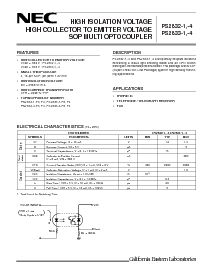 浏览型号PS2832-1的Datasheet PDF文件第1页