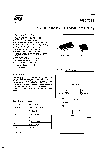 浏览型号M28F512-12C1的Datasheet PDF文件第1页