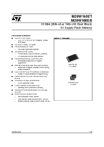 浏览型号M29W160ET70N6T的Datasheet PDF文件第1页