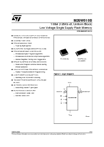 浏览型号M29W010B90N1T的Datasheet PDF文件第1页