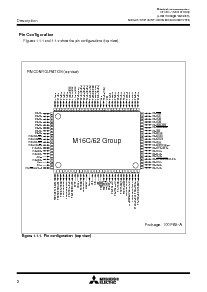 浏览型号M30620MC-405FP的Datasheet PDF文件第2页