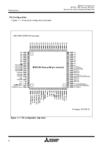 浏览型号M30621MCM-5P4GP的Datasheet PDF文件第2页