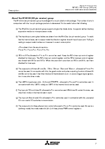 浏览型号M30623M4的Datasheet PDF文件第7页