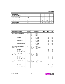 浏览型号U6264ADG07L的Datasheet PDF文件第3页