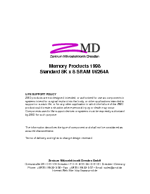 浏览型号U6264ADC10LL的Datasheet PDF文件第9页