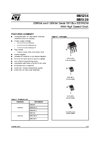 浏览型号M95256的Datasheet PDF文件第1页