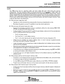 浏览型号TMS370Cx6xFZ的Datasheet PDF文件第7页