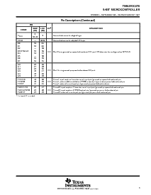 浏览型号TMS370CX7XFZ的Datasheet PDF文件第3页