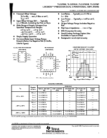 浏览型号TLC27M7CD的Datasheet PDF文件第1页
