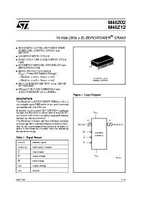 浏览型号M48Z12-150PC1的Datasheet PDF文件第1页