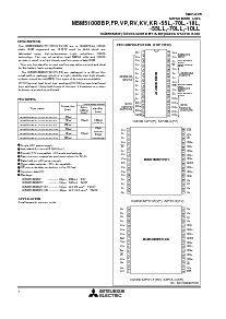 浏览型号M5M51008BFP-10VL的Datasheet PDF文件第1页