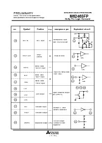 浏览型号M62465FP的Datasheet PDF文件第5页