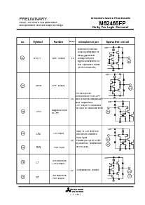 浏览型号M62465FP的Datasheet PDF文件第7页